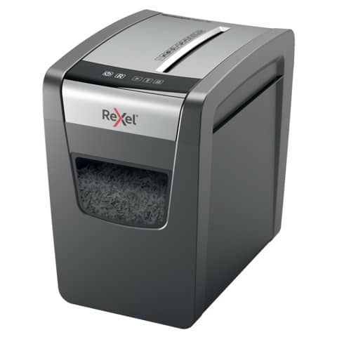 Distruggidocumenti uso moderato Rexel Momentum X410-SL Slimline P-4 - 23 L- taglio a frammenti 4x28 mm - 2104573EU